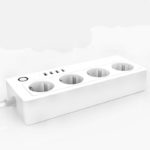 Smart socket Plug USBx4 Alexa voice control APP Remote Smart WiFi Socket