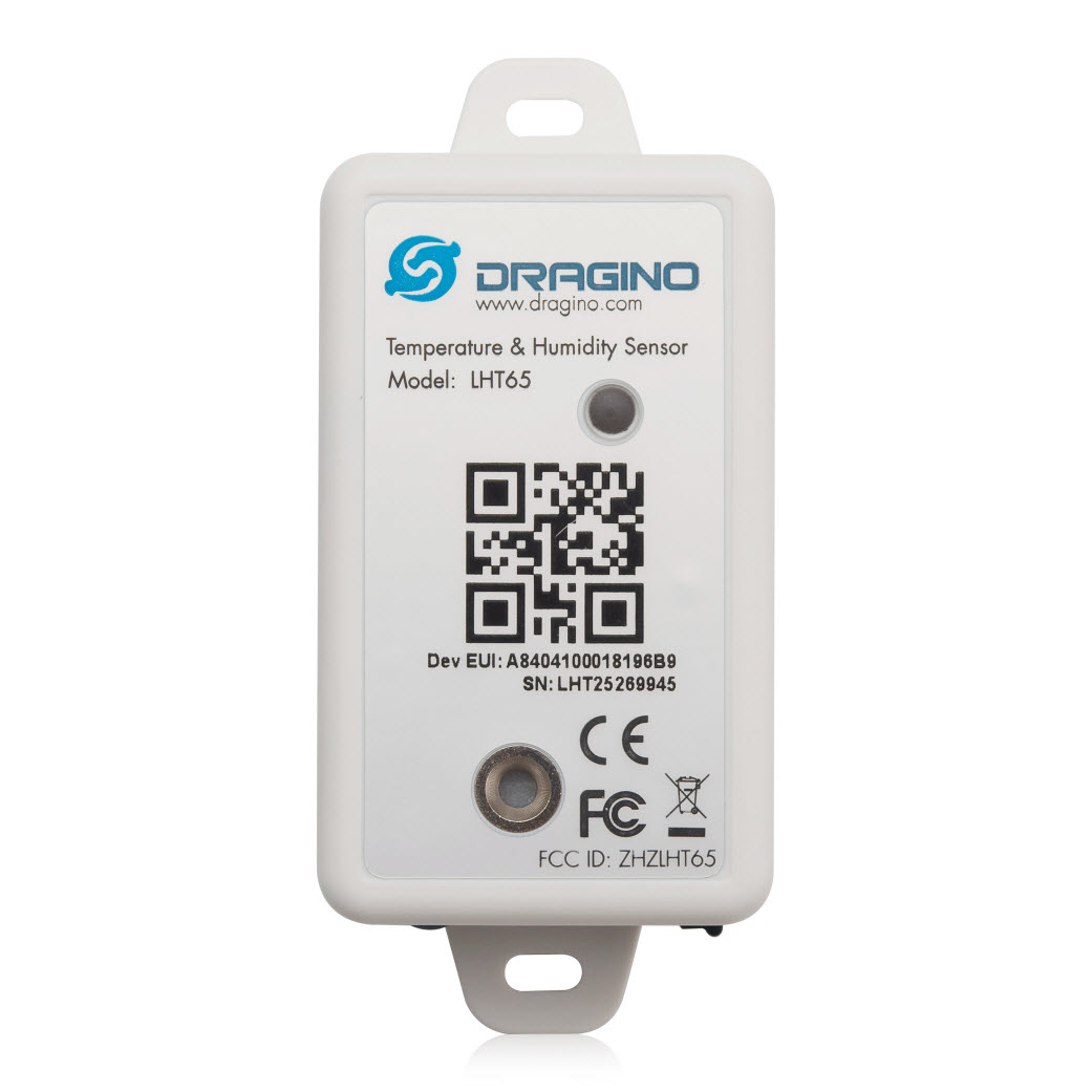 New design  built-in 2400mAh 868/915/923Mhz LoRa Humidity and Temperature Sensor