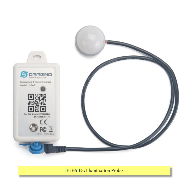 New design  built-in 2400mAh 868/915/923Mhz LoRa Humidity and Temperature Sensor