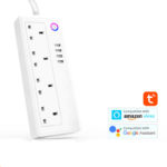 Smart socket Plug USBx4 Alexa voice control APP Remote Smart WiFi Socket
