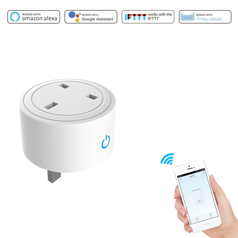 Wifi smart plug socket alexa control timing remote control smart home socket wifi smart plug socket