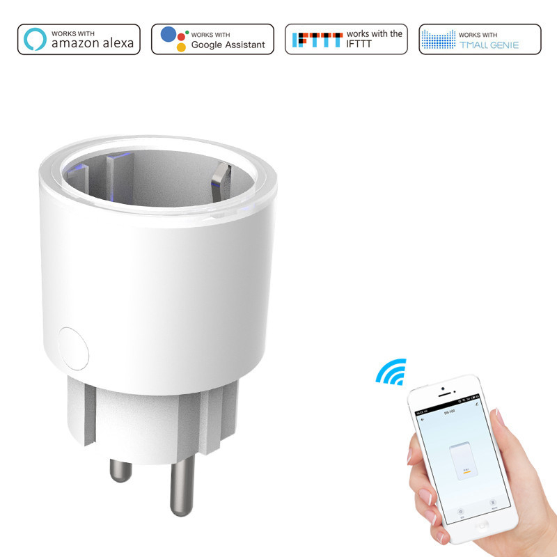 WiFi smart plug socket alexa voice control remote control timing smart plug smart home WiFi socket