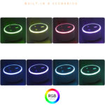 WiFi Smart plug socket alexa voice remote control UK RGB luminous WiFi Smart socket